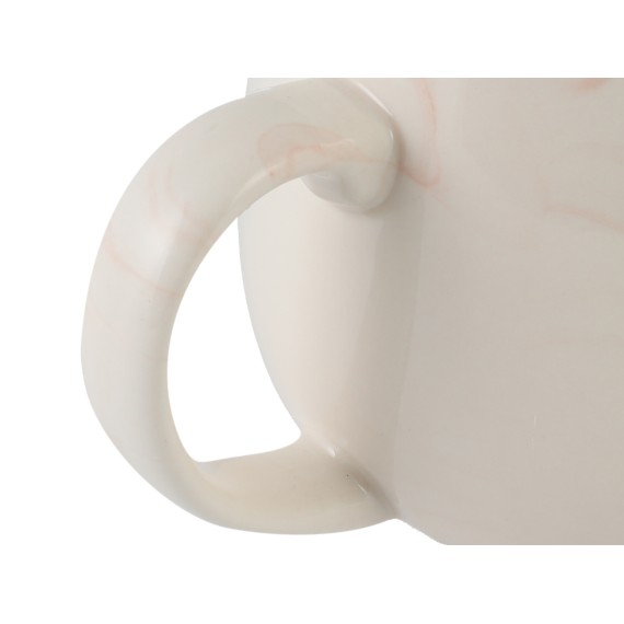 Բաժակ LAROSE FA-M1549 MARBLE GLAZE PINK 550ML 