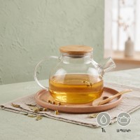 Kettles/tea makers RONG LIN WAH GW239A TEA POT BOROSILICATE W/BAMBOO COVER 1000ML 
