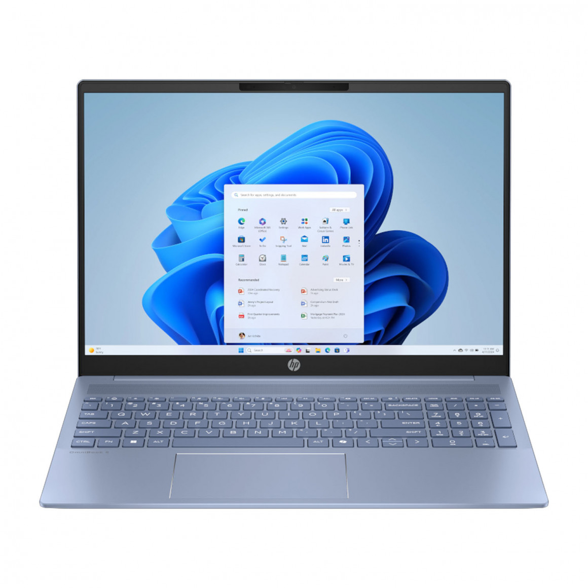 Նոթբուք HP OmniBook 5 16-BA1006CI (i5-1334U) 16 16GB 512GB (Sky Blue) (BG7J8EA)