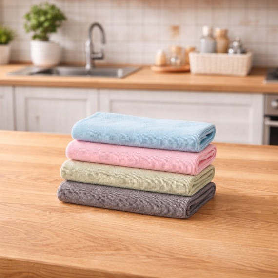 Dust cloth KOOPMAN WK2000360 MICROFIBER CLOTH SET OF 8PC (560399)