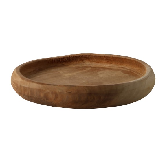 Ваза для фруктов KOOPMAN J11302530 WOOD DIA 30X5CM (158046)