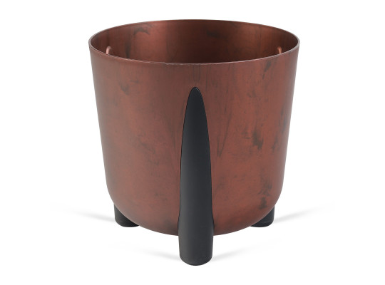 Flower pot LAMELA LA208-06 FRIDA ROUND 180 COPPER 