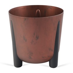 Flower pot LAMELA LA208-06 FRIDA ROUND 180 COPPER 