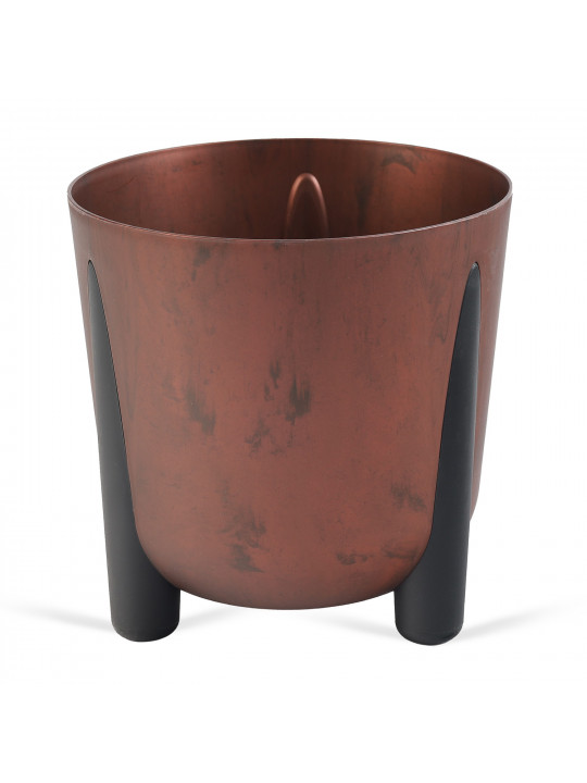 Flower pot LAMELA LA208-06 FRIDA ROUND 180 COPPER 