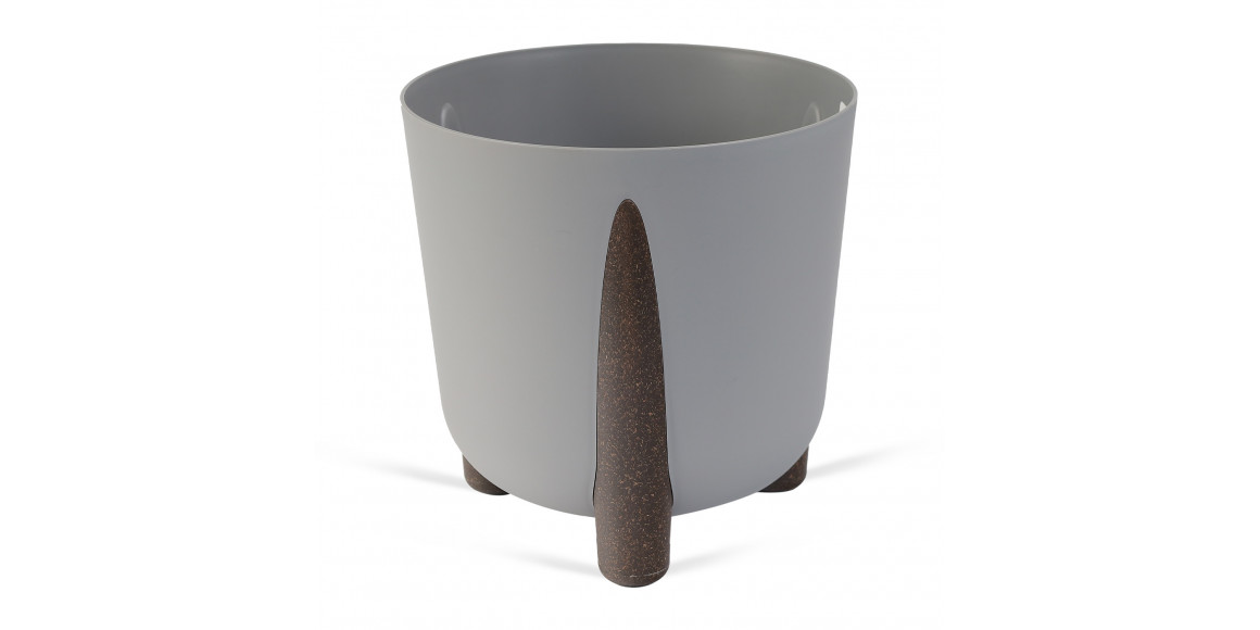 Flower pot LAMELA LA208-27 FRIDA ROUND 180 GREY 