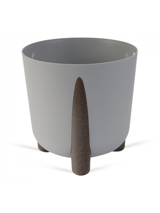 Flower pot LAMELA LA208-27 FRIDA ROUND 180 GREY 