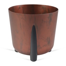 Flower pot LAMELA LA209-06 FRIDA ROUND 210 COPPER 