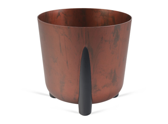 Flower pot LAMELA LA209-06 FRIDA ROUND 210 COPPER 