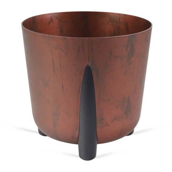 Flower pot LAMELA LA209-06 FRIDA ROUND 210 COPPER 