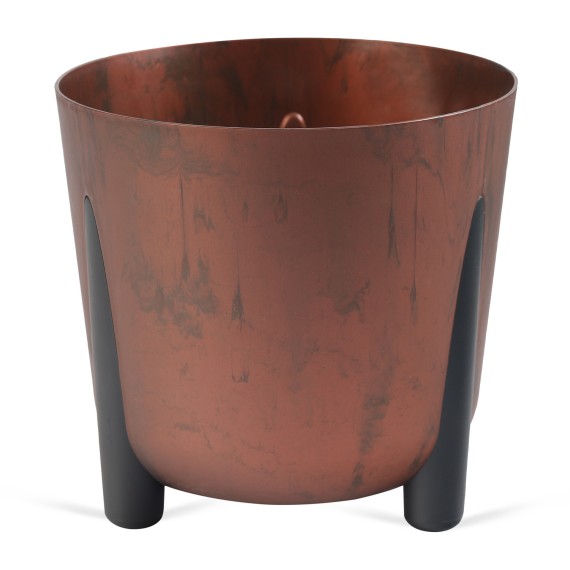 Flower pot LAMELA LA209-06 FRIDA ROUND 210 COPPER 