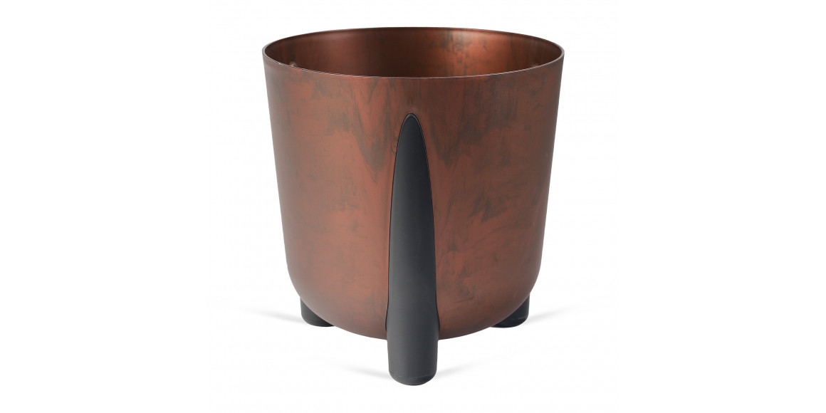 Flower pot LAMELA LA228-06 FRIDA ROUND 260 COPPER 
