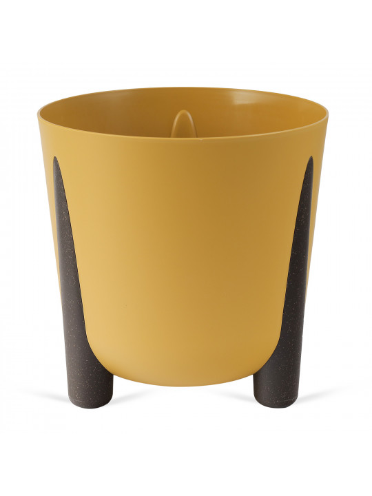 Flower pot LAMELA LA228-15 FRIDA ROUND 260 OCHRE 