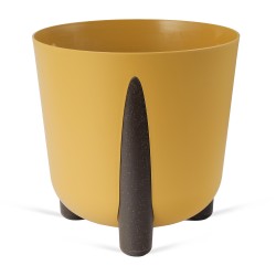 Цветочный горшок LAMELA LA228-15 FRIDA ROUND 260 OCHRE 
