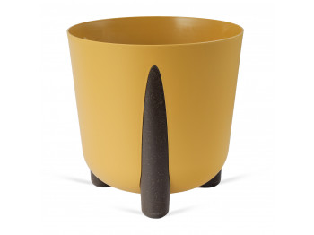 Flower pot LAMELA LA228-15 FRIDA ROUND 260 OCHRE 