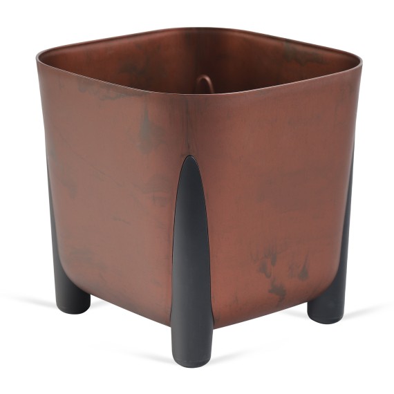 Цветочный горшок LAMELA LA231-06 FRIDA SQUERE 210x210 COPPER 