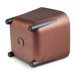 Цветочный горшок LAMELA LA232-06 FRIDA SQUERE 260x260 COPPER 