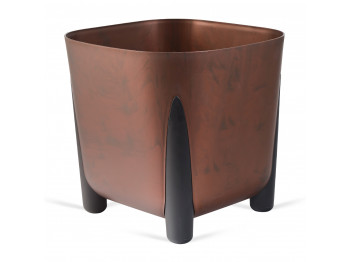 Flower pot LAMELA LA233-06 FRIDA SQUERE 290x290 COPPER 