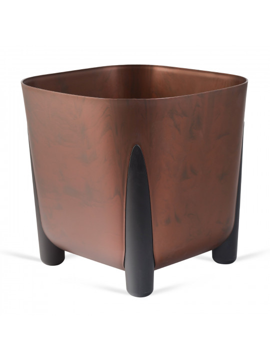 Flower pot LAMELA LA233-06 FRIDA SQUERE 290x290 COPPER 