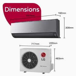Air conditioner LG ARTCOOL A12CMH (T) 