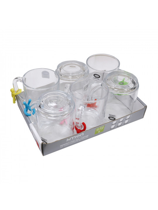 Բաժակների հավաքածու LIMON 238800 GLASS SET 6PC FOR TEA 240ML (910728)