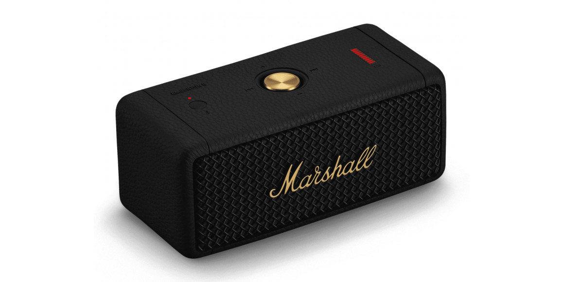 Bluetooth բարձրախոս MARSHALL Emberton II (Black & Brass) 1006234