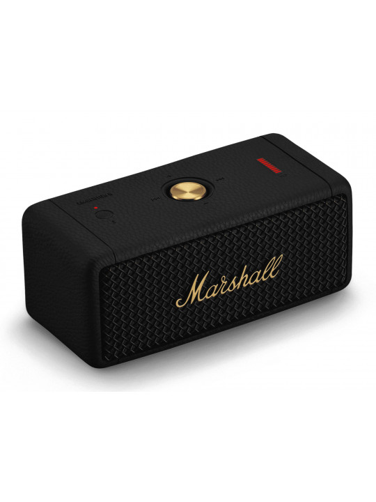 Bluetooth բարձրախոս MARSHALL Emberton II (Black & Brass) 1006234