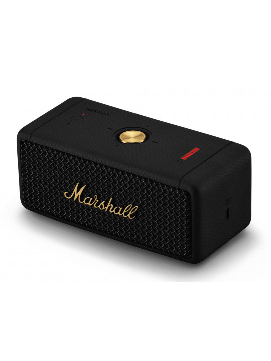 Bluetooth speaker MARSHALL Emberton II (Black & Brass) 1006234
