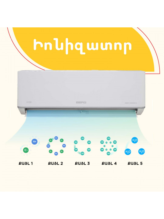 Air conditioner BERG SMART INVERTER 2 BGAC/I-09 (T) 