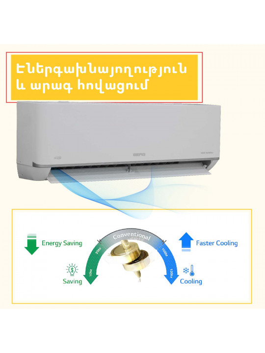 Air conditioner BERG SMART INVERTER 2 BGAC/I-18 (T) 