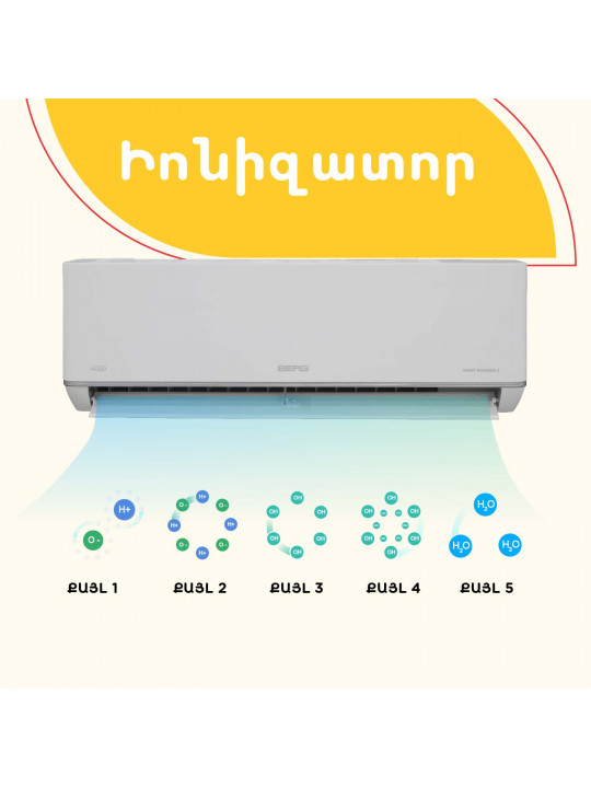 Air conditioner BERG SMART INVERTER 2 BGAC/I-18 (T) 