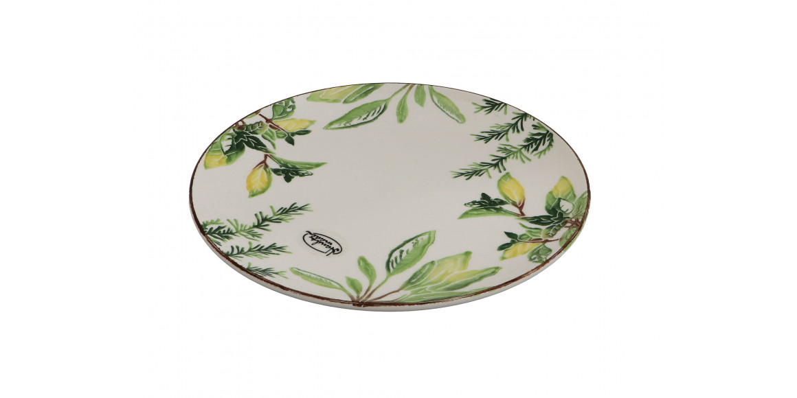 Plate KOOPMAN STONEWARE MIX DIA 26CM (050000110)