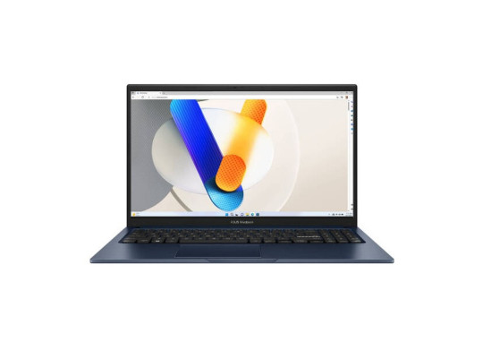 Notebook ASUS Vivobook 15 X1504VA-BQ2544 (i5-1334U)15.6 16GB 512GB (Quiet Blue) (90NB10J1-M033Z0)
