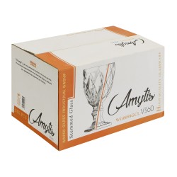 Cups set AMYTIS WG8058GCL 360ML 