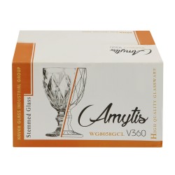 Cups set AMYTIS WG8058GCL 360ML 