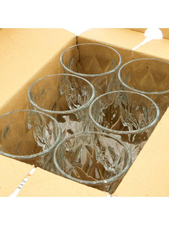 Cups set AMYTIS WG8058GCL 360ML 
