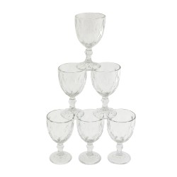 Cups set AMYTIS WG8058GCL 360ML 
