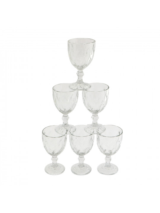 Cups set AMYTIS WG8058GCL 360ML 