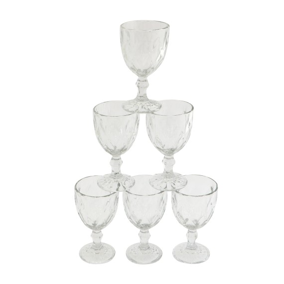 Набор стаканов AMYTIS WG8058GCL 360ML 