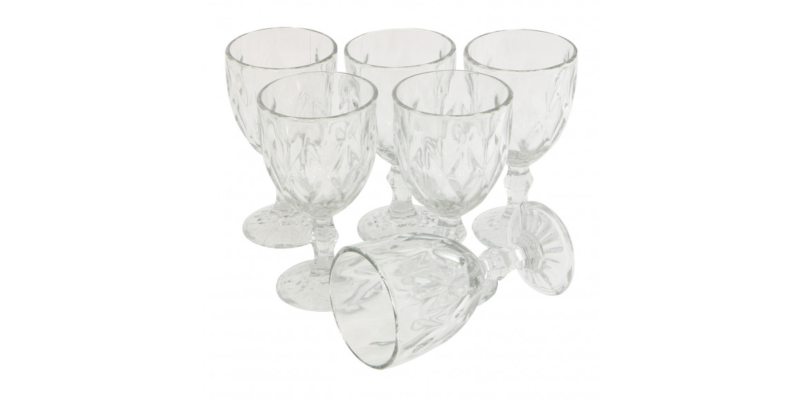 Cups set AMYTIS WG8058GCL 360ML 