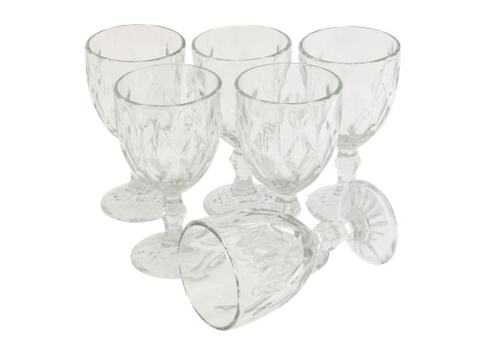 Cups set AMYTIS WG8058GCL 360ML 