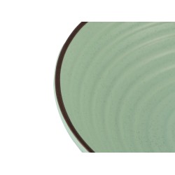 Plate LAROSE YYHX-03 CIRCLE EMBOSSMENT LIGHT GREEN SOUP 20CM 