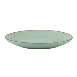 Plate LAROSE YYHX-02 CIRCLE EMBOSSMENT LIGHT GREEN DESSERT 20CM 