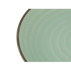 Plate LAROSE YYHX-02 CIRCLE EMBOSSMENT LIGHT GREEN DESSERT 20CM 