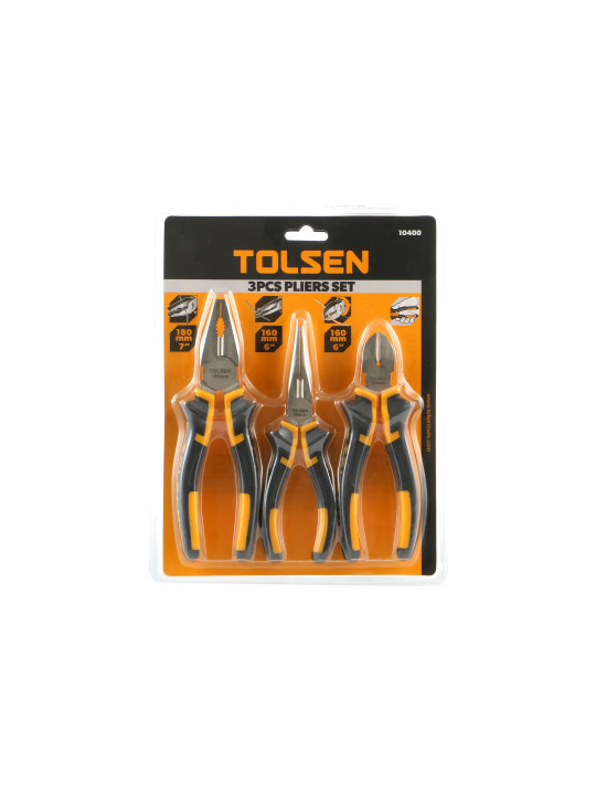 Գործիքների հավաքածու TOLSEN 10400 3PCS 