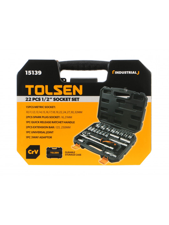 Tools set TOLSEN 15139 