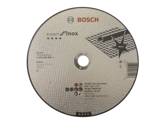 Cutting disk BOSCH 230X22.3 MM 