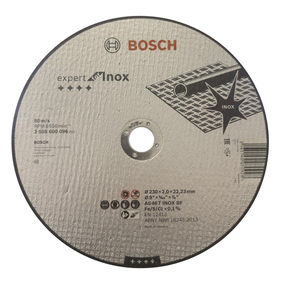 Отрезной диск BOSCH 230X22.3 MM 