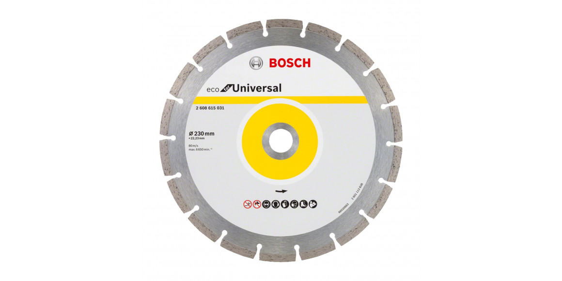 Կտրող սկավառակ BOSCH 230X22.3 MM 