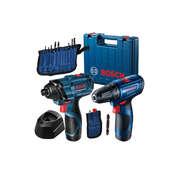 El. tools set BOSCH GDR120LI+GSR120LI 