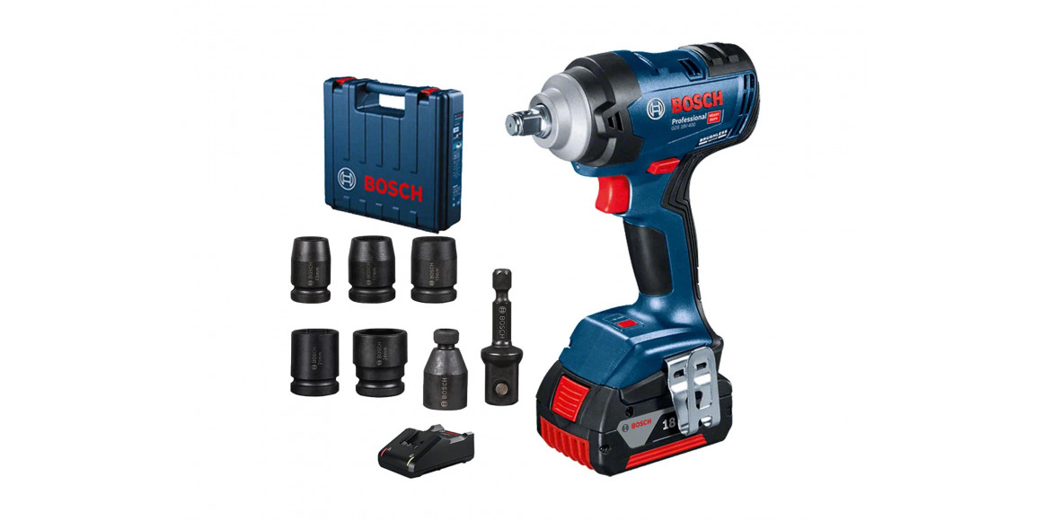 Гайковерты BOSCH GDS18V-400 